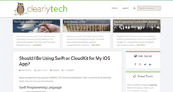 Desktop Screenshot of clearlytech.com